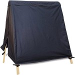 Cover for terrace swing, waterproof, with ventilation holes and central zipper for garden faux furniture, 211 x 124 x 168 cm